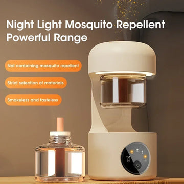 Portable Electronic Mosquito Repellent with LED USB Electric Mosquito Repellent Incense Indoor With Mosquitoes Coils Liquid