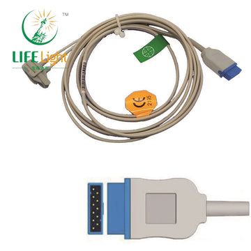 Compatible with GE-OHMEDA,B30/B40,S/5 Monitor, Reusable SPO2 Prob Sensor for Pulse Oximeter Blood Oxygen Saturation Monitoring