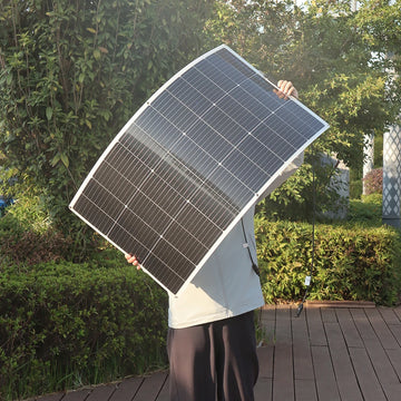 BOGUANG 19.8V 150W Flexible Solar Panel Battery kit charger 16.5V 100W - 400W 12V 100W 200W 300W 400W For Car/Home/Camping