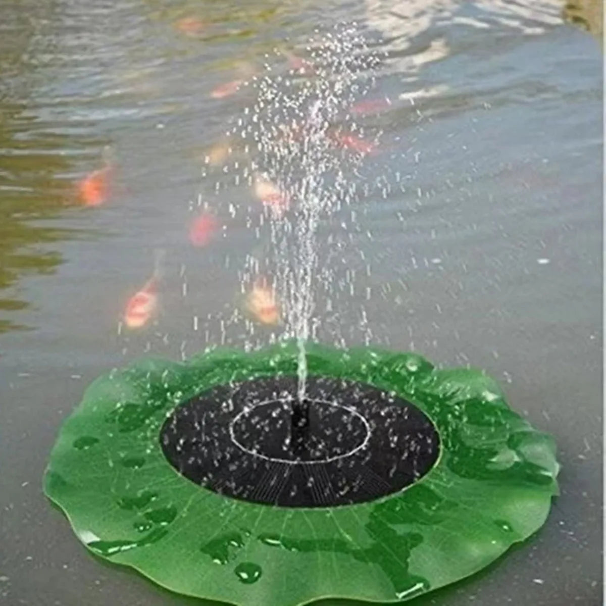 Floating Pool Fountain Solar Pool Fountain With Light Show, Upgraded Large Pool  Solar Water Fountain, 2 Spray Modes Floating Above Ground Pool Waterfall, image size:1200x1200