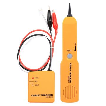 Wire Tracer Circuit Tester w/Tone Generator Probe Kit Cable Signal Locator Tester Test Circuit Continuity for Electrician Tool