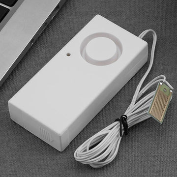 Mini Water Immersion Alarm Battery Powered Water Immersing Sensor Loud Water Level Alarm Detector Plastic Housewear Furnishings