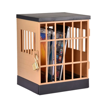 Mobile Phone Jail Cell Prison Lock Up Safe Smartphone Home Table Office Gadget Storage Organizer For Home Party Focus Time