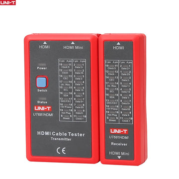 UNI-T MINI-HDMI Cable Testers UT681HDMI Wire Tracker Lan Finder Network Repair Tools