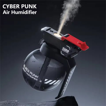 2025 Grenade Air Humidifier Cyberpunk Decorative Essential Oil Diffuser E-sports Desktop Aromatherapy Diffuser for Bedroom Home