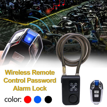 Anti-Theft Bluetooth Bike Lock Remote Control Smart MTB Cycling Security Alarm