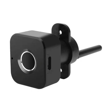 ABFB-Smart Fingerprint Cabinet Lock-Keyless Black Biometric Lock For Anti-Theft Security,Suitable For Doors,Drawers,Wardrobes