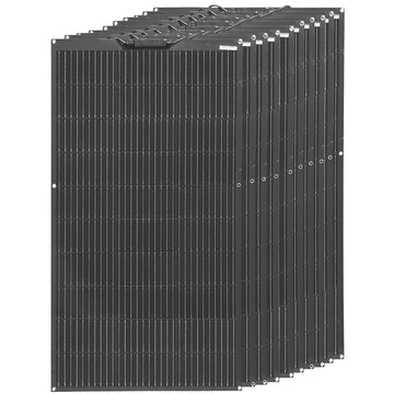 WUZECK 1pcs ~10 pcs Flexible rechargeable solar panel battery 100W 16.5V Photovoltaic Module (100W, 200W, 300W ,400W,500W 1000W)