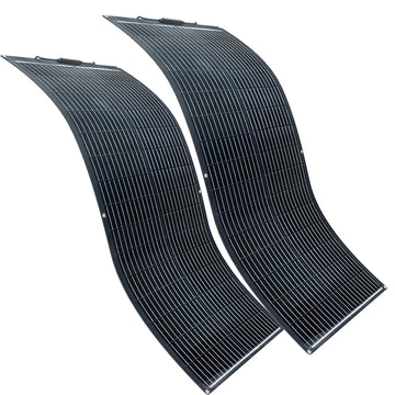 1000W-100W 100 Watt Fiberglass Flexible Solar Panel, Portable Bendable 12 Volts Mono Cell for RV Camping Home Boat Marine