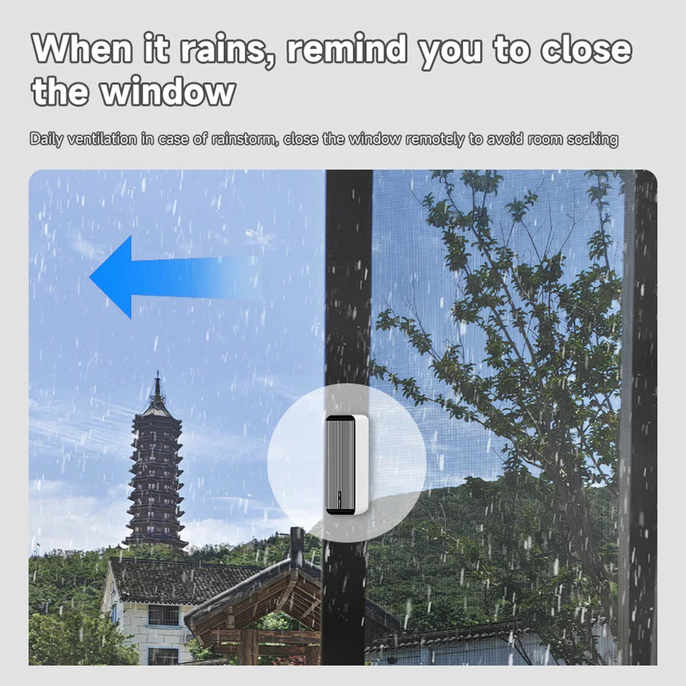 Tuya Rain Sensor WiFi Rain Detection Sensor Smart Home Real-time APP Notifications Home Automation Smart Life Devices