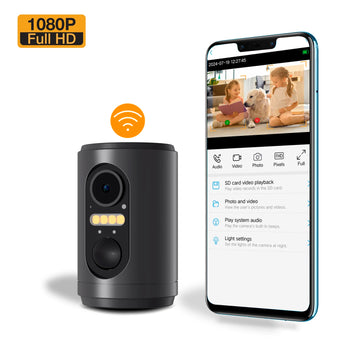 2MP Mini Battery Camera Wifi With Long Standby Indoor PIR Sensor Motion Detection Wireless Video IP Security CCTV HD Home Camera