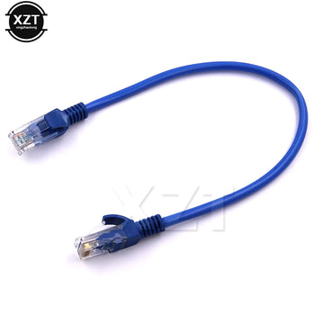 80cm RJ45 CAT-5e Ethernet Cable Network Lan Cable For CAT5 Ethernet Internet Network Patch LAN Cable Cord For Computer Laptop