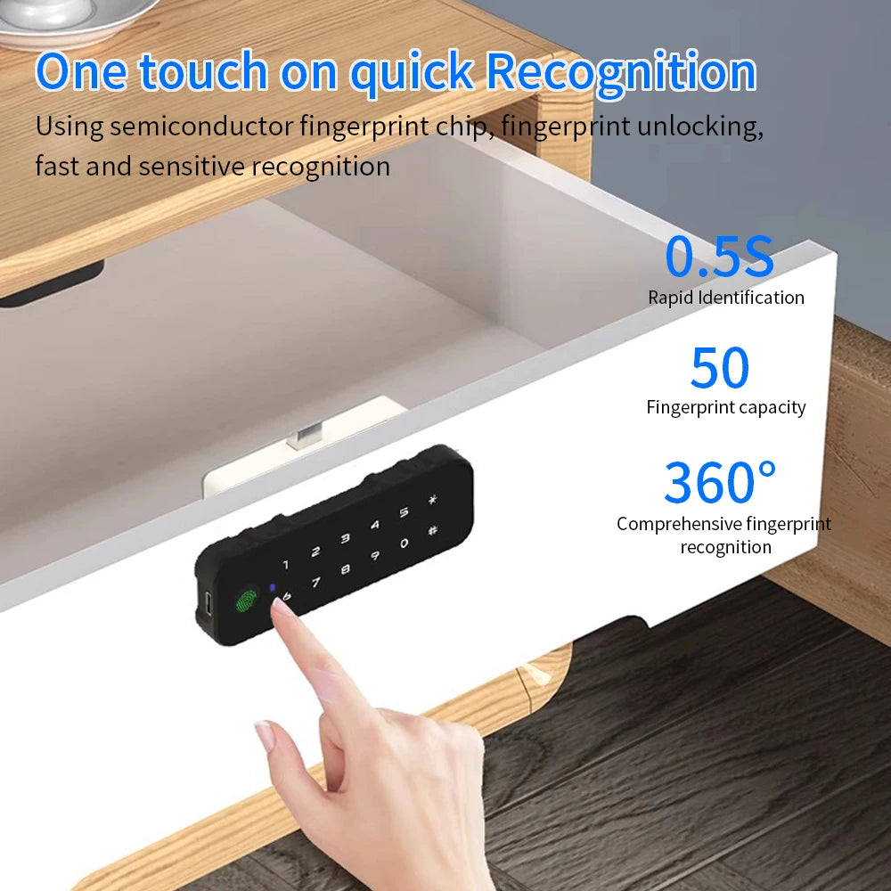 Tuya Cabinet Lock Invisible Electronic RFID Hidden Door lock Keyless Inivisble RFID Locker Castle Furniture Cabinet,Drawer Lock