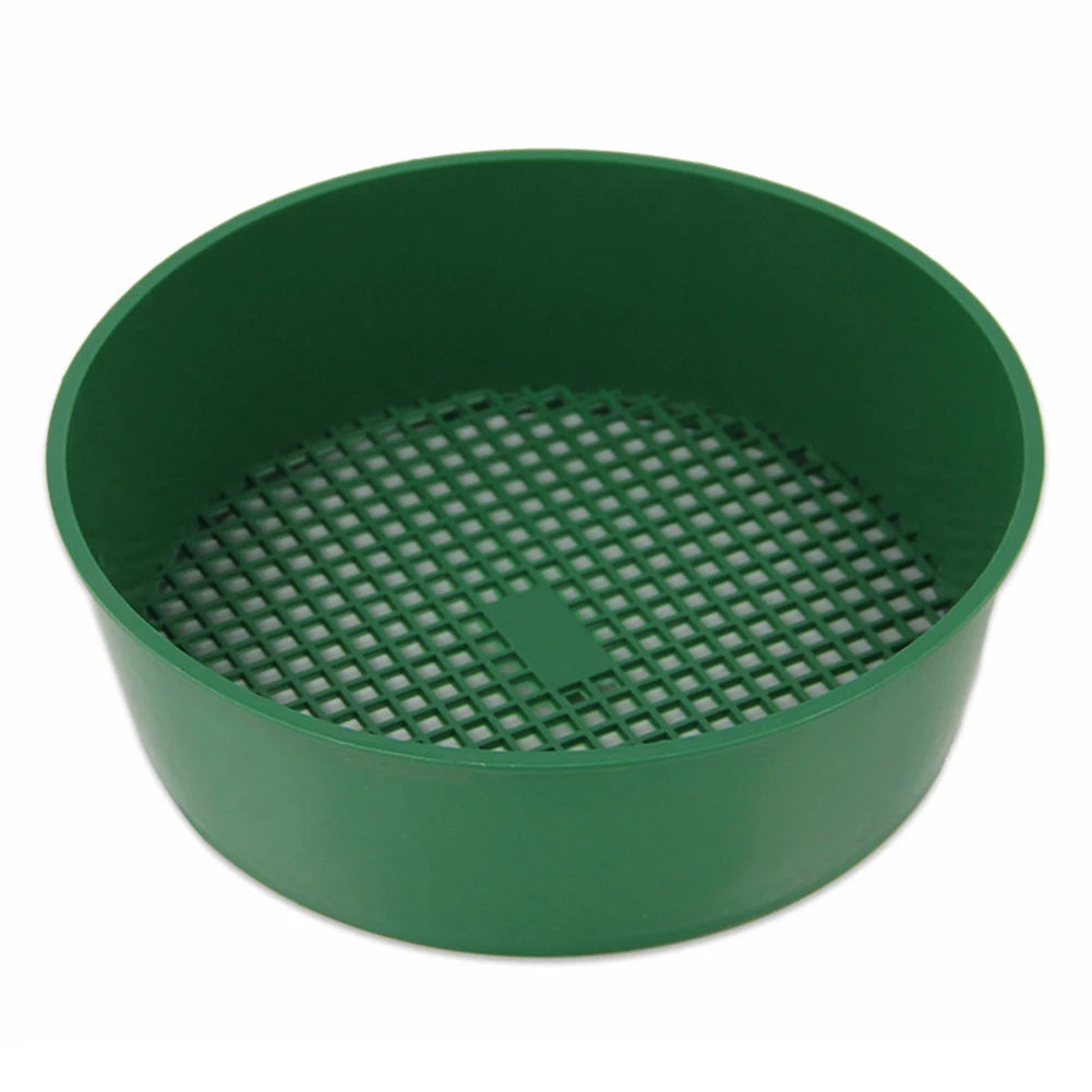 Plastic Soil Sieve Filter Mesh for Soil Stone Sifting Filtration Home Garden Flower Plant Nursery Tools