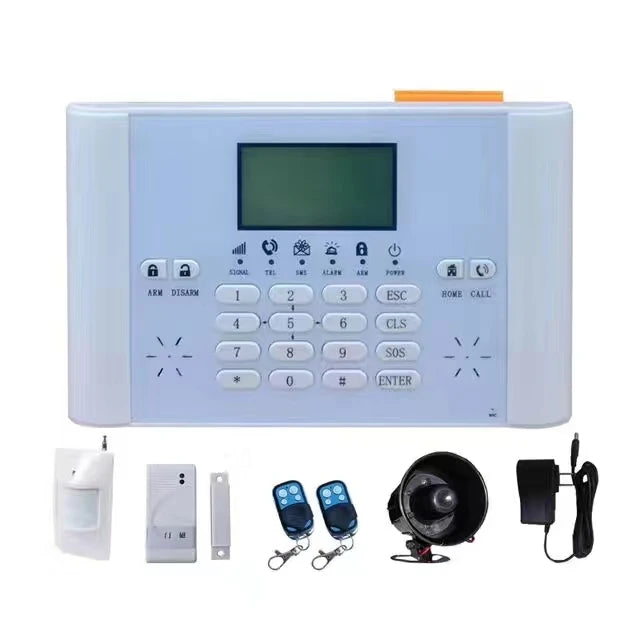 Wireless SMS Home Intelligent GSM Alarm System with LCD screen (BL-6000)