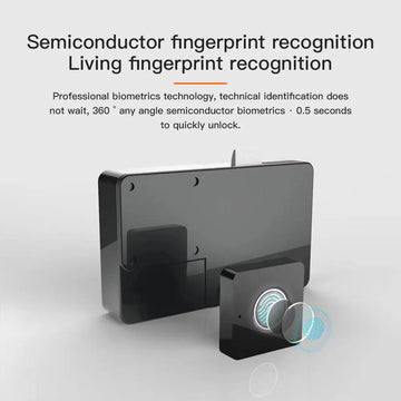 Smart Keyless Fingerprint Drawer Intelligent Electronic Lock File Cabinet Lock Storage Cabinet Door Fingerprint Lock