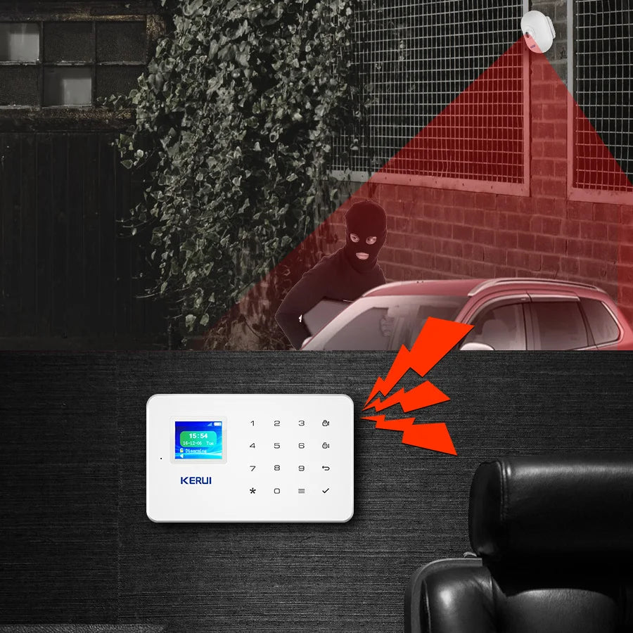KERUI P861 Wireless Outdoor Motion Sensor PIR Detector Waterproof For KERUI Security Alarm System W181 W204 Burglar Alarm