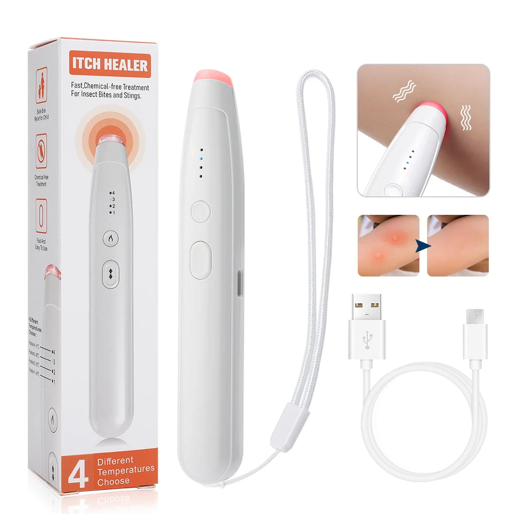 Portable Mosquito Insect Bite Relieve Itching Pen Natural Bug Bite Itch Relief Pen Anti-Itch Pen for Outdoor Camping Travel