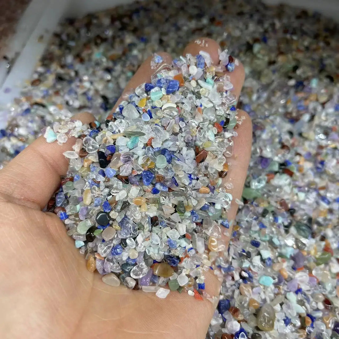 Natural Crystals Quartz Healing Stones Gravel Specimen Jewelry Making Decor Bulk Tumbled Gemstone Home Aquarium Decoration