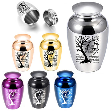 Small Urns for Human Ashes Keepsake Urns for Ashes Tree of Life Cremation Urns for Mom Dad Small Funeral Urn Memorial Ashes