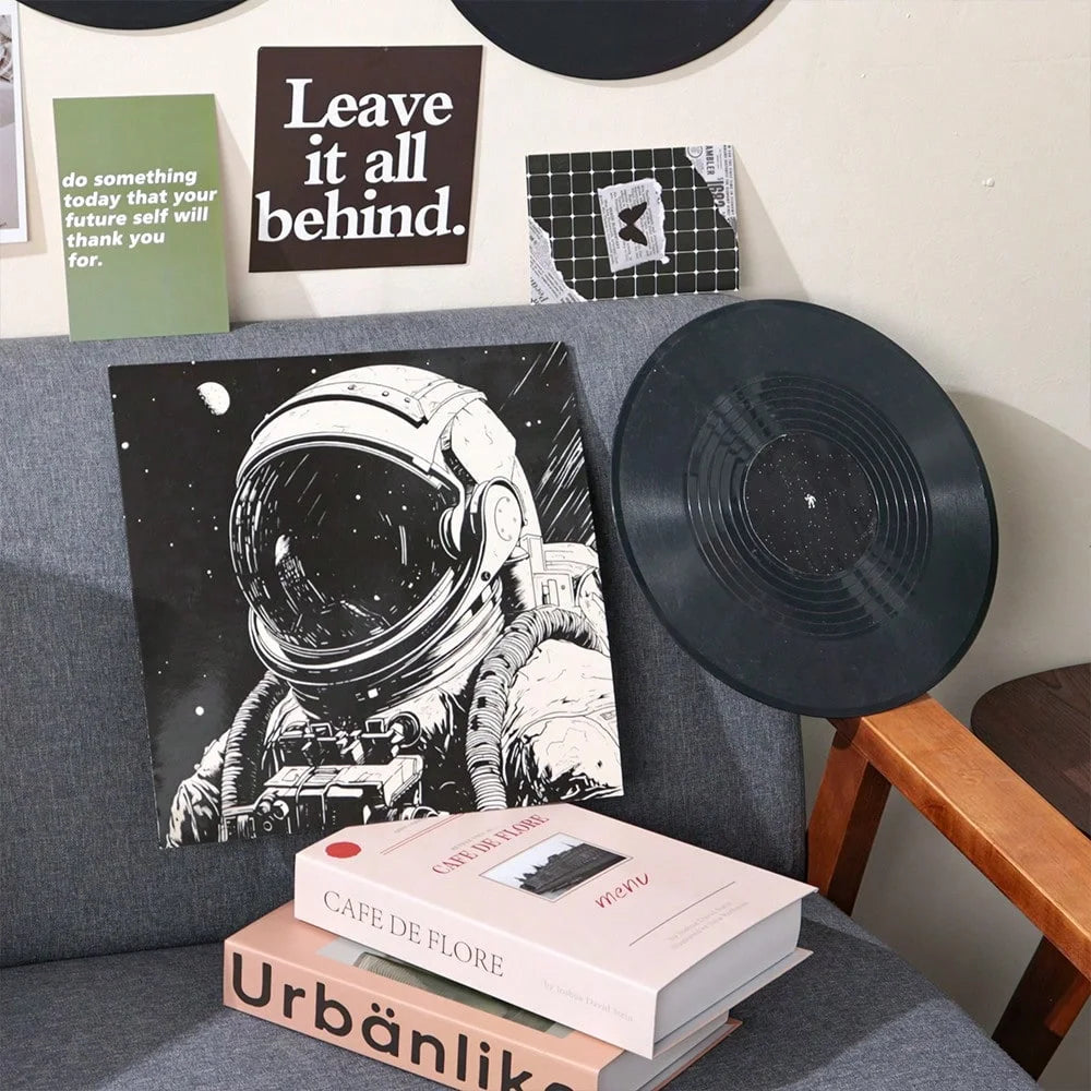 Antique vinyl simulation record album envelope room living room bedroom bar wall decoration ornament birthday gift