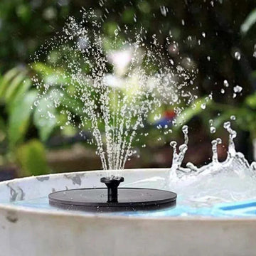 Solar Fountain Water Fountain Energy-saving No Battery Mini Outdoor Pool Waterfall Solar Fountain Pump For Aquarium Garden Decor