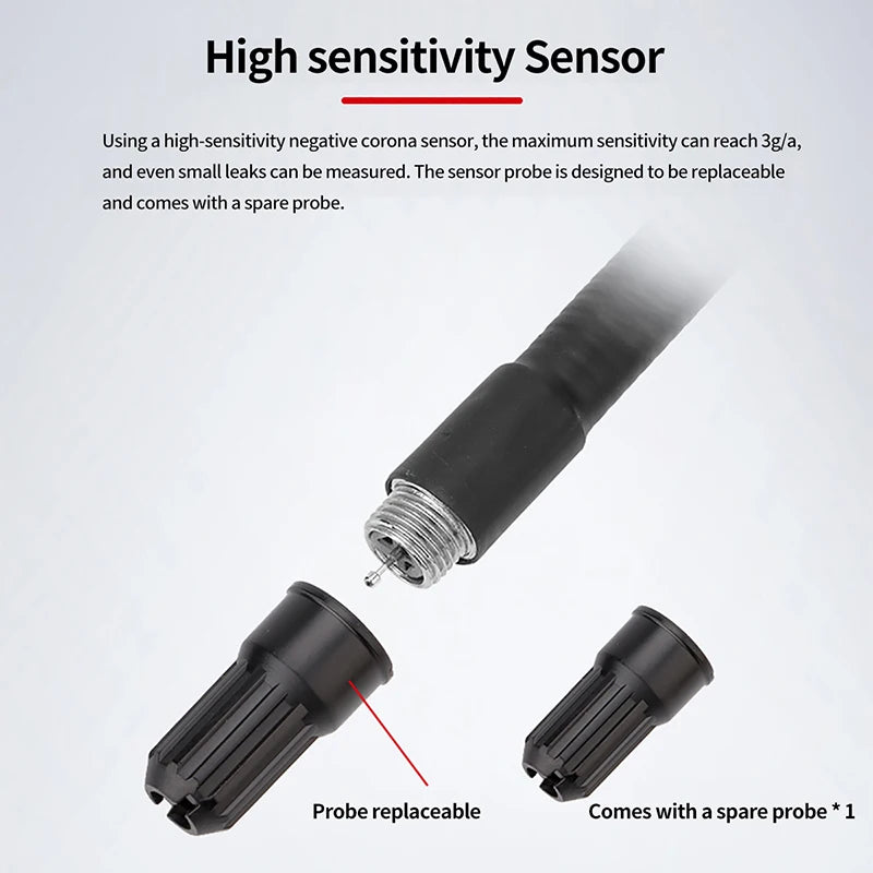 UNI-T Refrigerant Gas Leak Detector UT336A Air Conditioning HVAC Refrigerant Leak Detector CFC HFC HCFC HC HFO Gas Tester