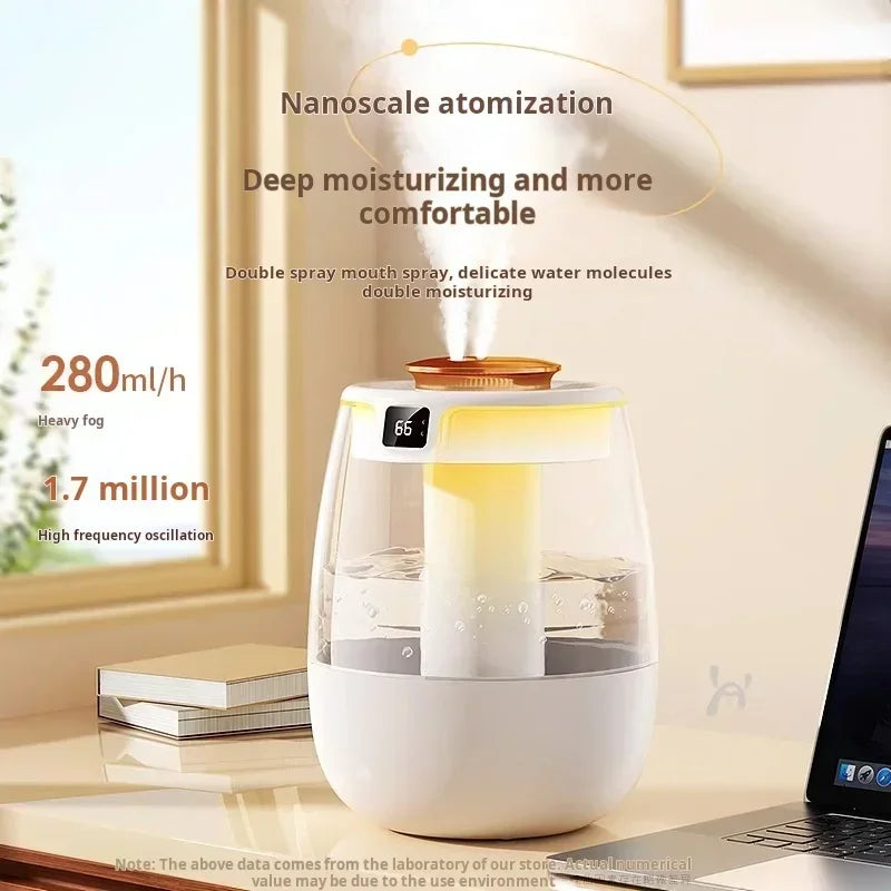 Ultrasonic Desktop Bedroom Humidifier A33 USB Spray Moisturizer Home Use Quiet Essential Oil Diffuser for Office Small Room