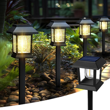 LED Solar Lawn Lamp Outdoor Waterproof Lighting Courtyard Lawn Light Decoration for Garden Pathway Green Belt
