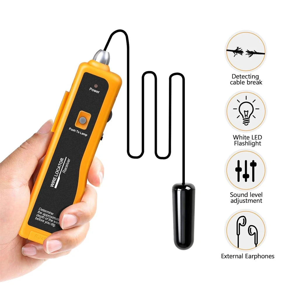 Noyafa NF-816 Underground Cable Tracker Anti-Interference Cable Tester Professional Cable Finder Network Tools