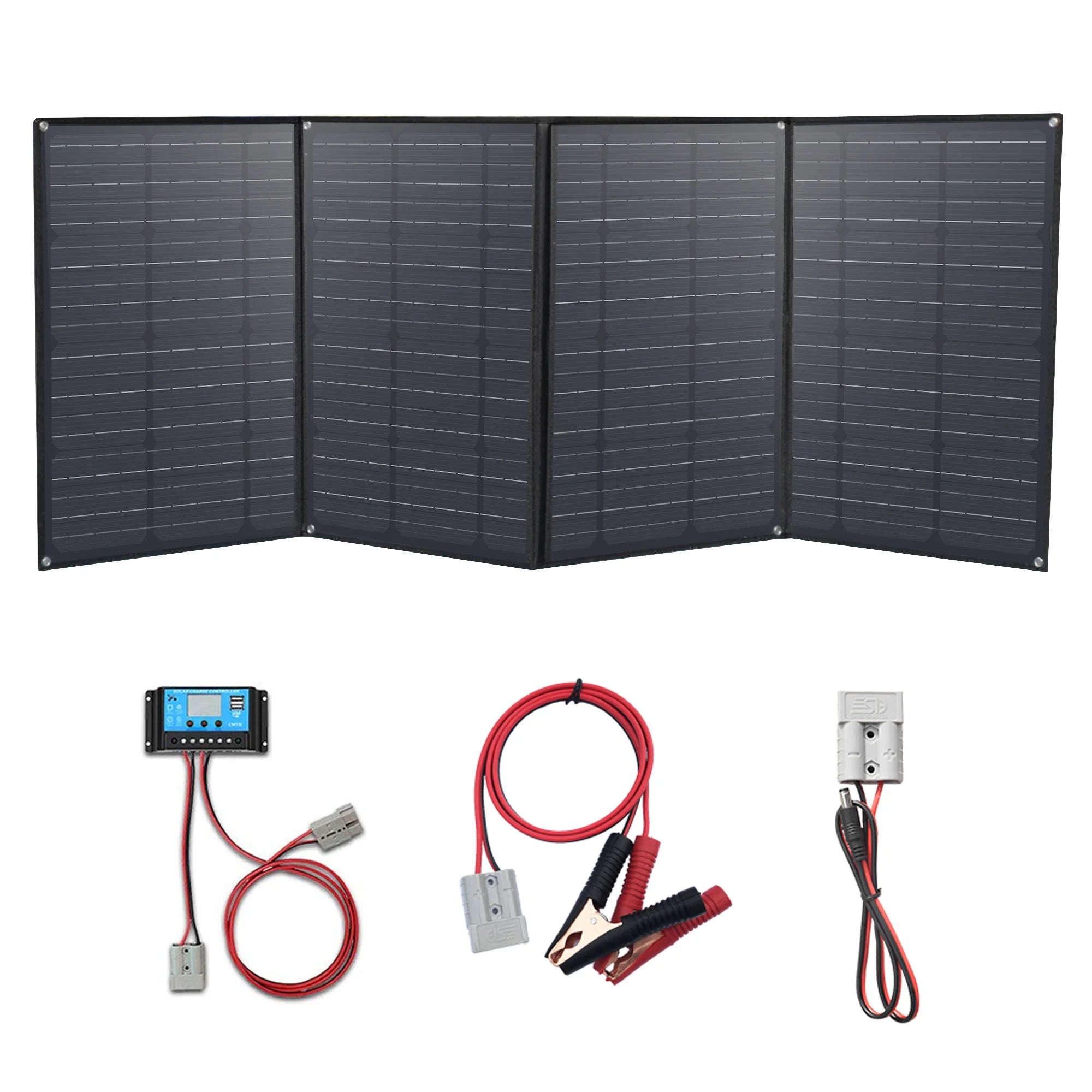 XINPUGUANG Foldable Solar Panel 50W 60W 80w 100W 150w 200W Portable Photovoltaic Solarpanel for Hiking Power 12v battery Charger