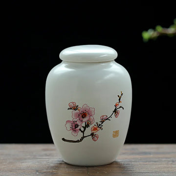 Cat Shaped Ceramic Urn for Ashes, Mini Urn for Human Ashes, Memorial and Funeral