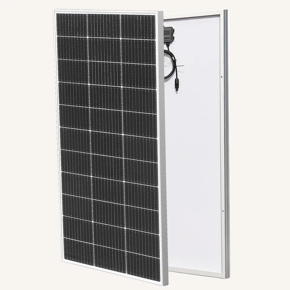 120W 240W 360W 480W Tempered Glass Solar Panel Rigid Painel 120V 1-4pcs Windproof Anti-snow Anti-hail PV Panels Solar System