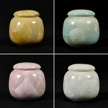 Pet Memorial Urn for Human Ashes, Personalized Pet Urn for Human Cremation, Small Dogs Animal, Japanese Funeral Urn for Ashes