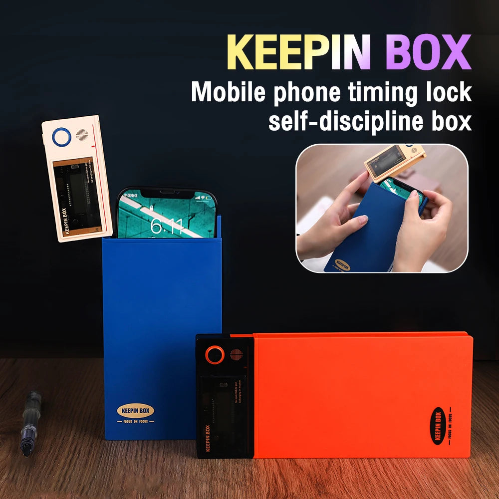 Smartphone Keepin Box Timing Lock Box Universal Self-Discipline Trick Mobile Phone Timing Case Restrict Phone Addicted Student