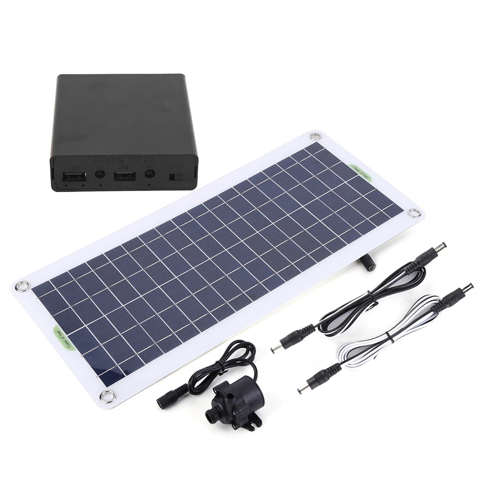 30W 18V Solar Power Panel Water Pump Garden Decoration Mini Solar Panel Water Pump Watering System Energy Saving Kits for Pool