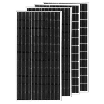 120W 240W 360W 480W Tempered Glass Solar Panel Rigid Painel 120V 1-4pcs Windproof Anti-snow Anti-hail PV Panels Solar System
