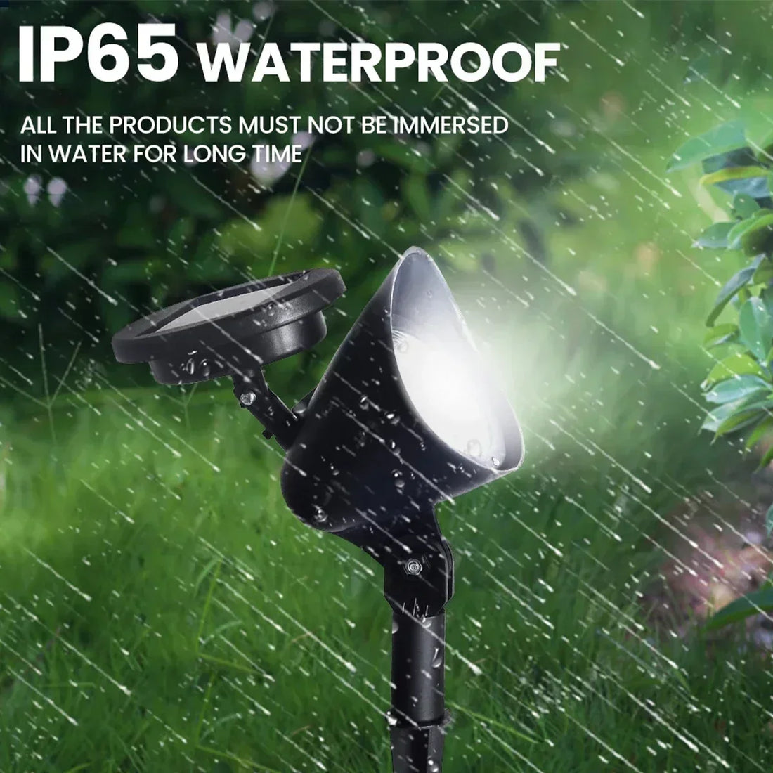 4/9 LED Solar Lawn Lights Outdoor Landscape Spotlights IP65 Waterproof Upgraded Solar Powered Wall Lamp Villa Garden Decorative