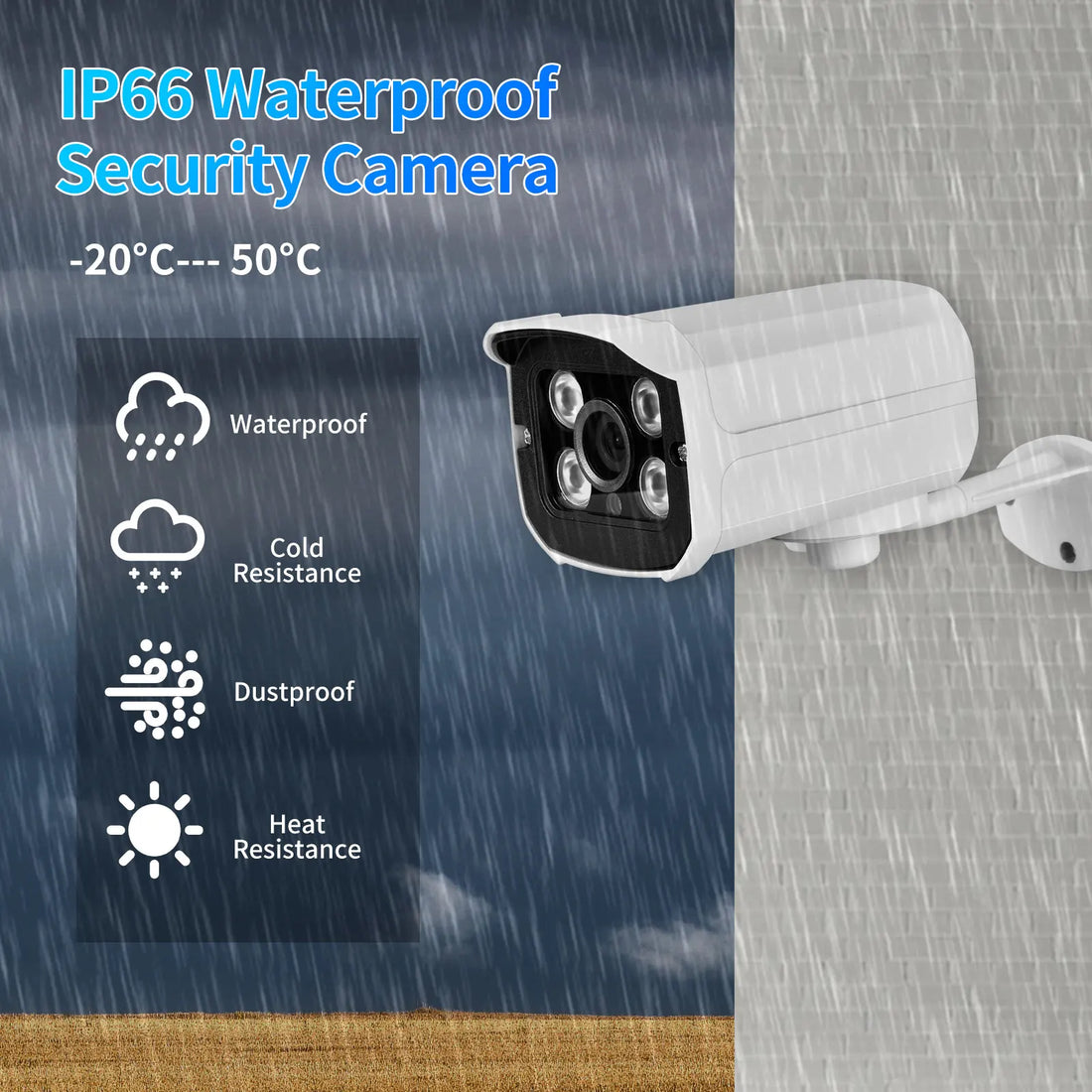 GADINAN AHD 720P 1080P 5MP Video Surveillance CCTV Camera Outdoor Waterproof Infrared Night Vision Security Metal Housing