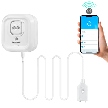 KERUI 100db Tuya Smart WIFI Water Leakage Alarm Detector Water Leak Sensor for Home Security Protection