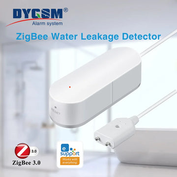 Ewelink Zigbee3.0 Water Sensor Alarm Water Leak Detector Flood Alert Overflow Security Alarm System Works With Zigbee Gateway