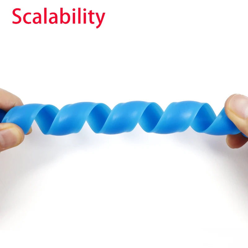 1~10m Flexible Spiral Wrap Cable Protection 8mm ~ 20mm Winding Cable Wire Protector Sleeve Cover Tube Line Organizer Pipe