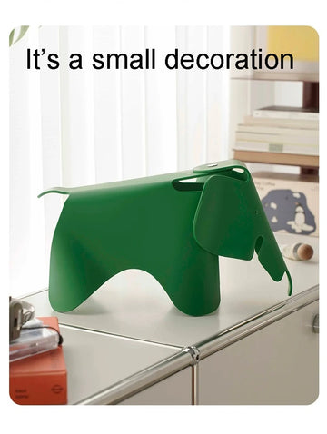 New Elephant Home Decoration Stool Shrinking Creative Model Small Chair Model Decorative Ornaments