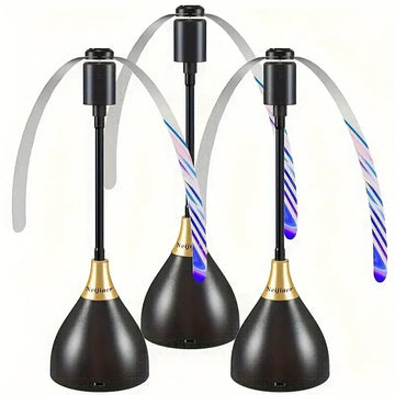 2/3pcs Fly Fans For Tables Effective Fly Repellent Fan Keeps Flies Away With Soft Blades USB  Picnic BBQ Party  Fly  Fans