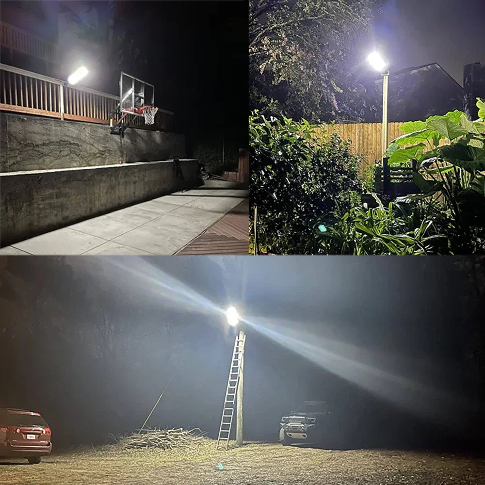 1/2Pcs Large Street Light Outdoor 504LED Motion Sensor Waterproof 3 Modes Super Bright Solar Wall Lamp for Security Garden Patio