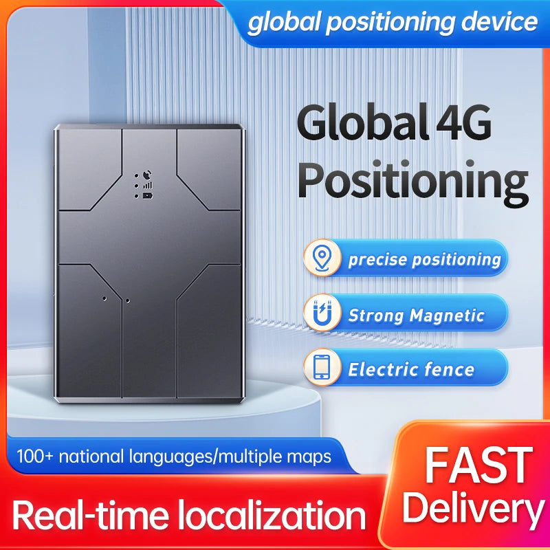 GPS Tracker Auto 4G GPS Locator 10000mAh GPS Location Tracker Anti-Theft Realtime GPS Tracking Device Remote Control Fence Alarm