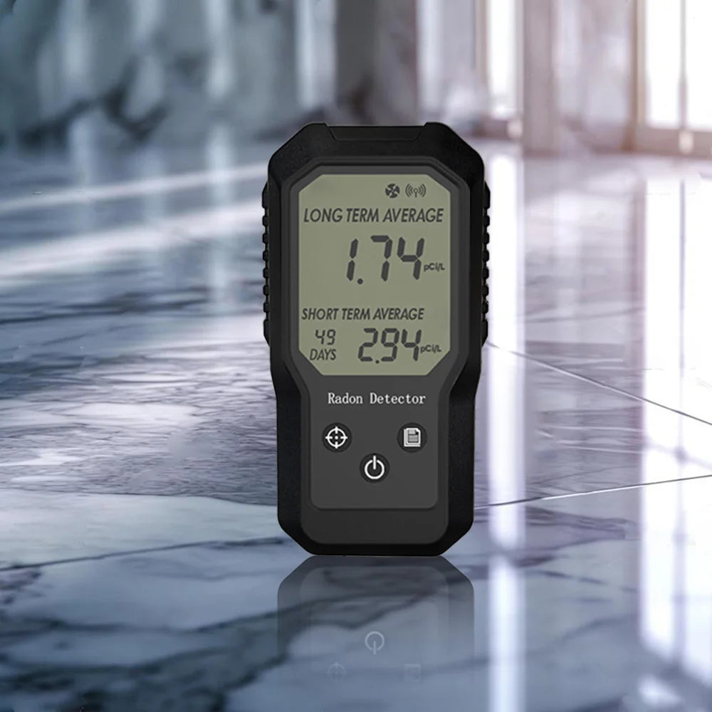Portable Radon Detector Digital Domestic Radon Monitor Gas Monitoring Instrument Highly Sensitive New Radon Gas Detector