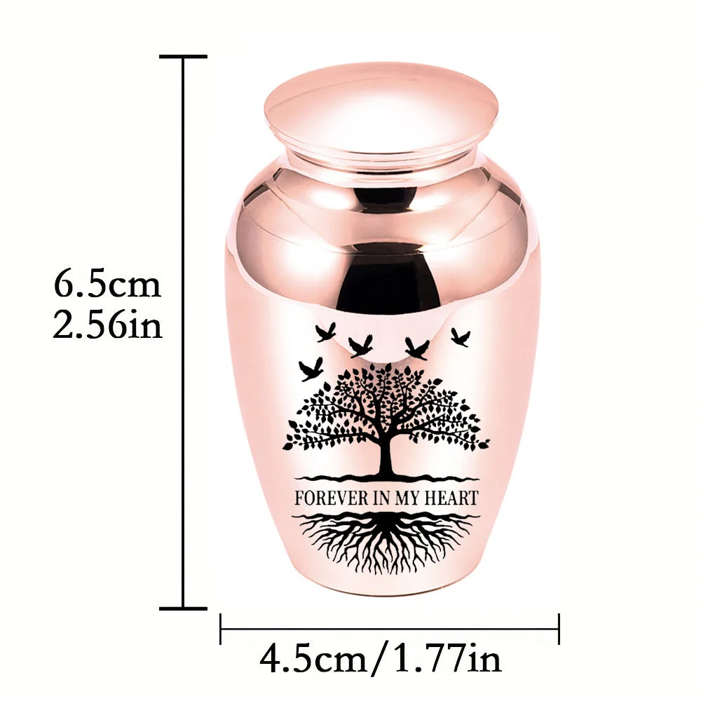 Cremation Urn for Human Ashes, Adult Memorial Urn, Funeral Keepsake Urns for Men Women,Tree of Life Decorative Urns