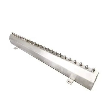 304 Stainless Steel Water Curtain Flowing Wall Fountain Rain Waterfall With Nozzles For Hotel Mall Indoor Outdoor Decor