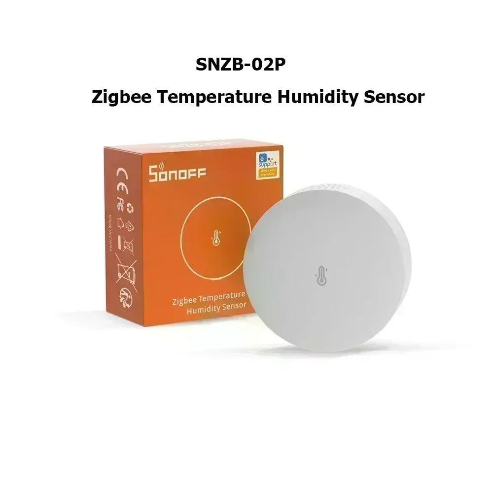 SONOFF SNZB1P/2P/3P/4P SNZB-05P Zigbee Water Leak Sensor ZbminiL2 SNZB-02D Zigbee Door Window Sensor Temperature Humidity Sensor